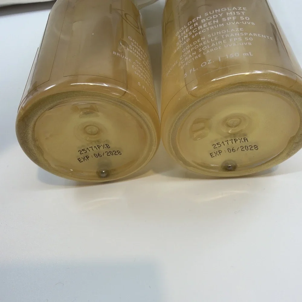 2 PACK Kopari Golden Sunglaze Sheer Body Mist SPF 50 Sunscreen 5oz NEW SEALED